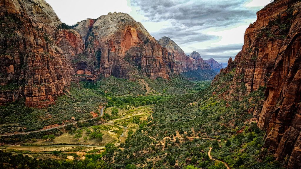 From Angels Landing Trail